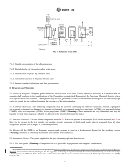 ASTM D5599-22 REDLINE ASTM D5599-22 - Standard Test Method for Determination of Oxygenates in Gasoline by Gas Chromatography and Oxygen Selective Flame Ionization Detection - Page 4 preview