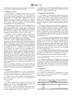 ASTM D6571-22 ASTM D6571-22 - Standard Test Method for Determination of Compression Resistance and Recovery Properties of Highloft Nonwoven Fabric Using Static Force Loading - Page 2 preview