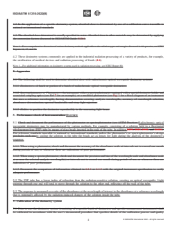 ASTM ISO/ASTM51310-22 REDLINE ASTM ISO/ASTM51310-22 - Standard Practice for Use of a Radiochromic Optical Waveguide Dosimetry System - Page 4 preview
