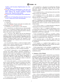 ASTM D8396-22 ASTM D8396-22 - Standard Test Method for Group Types Quantification of Hydrocarbons in Hydrocarbon Liquids with a Boiling Point between 36 °C and 343 °C by Flow Modulated GCxGC – FID - Page 2 preview