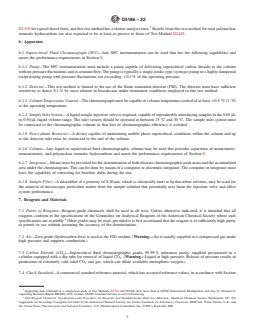 ASTM D5186-22 REDLINE ASTM D5186-22 - Standard Test Method for Determination of the Aromatic Content and Polynuclear Aromatic Content of Diesel Fuels By Supercritical Fluid Chromatography - Page 3 preview
