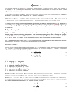 ASTM D5186-22 REDLINE ASTM D5186-22 - Standard Test Method for Determination of the Aromatic Content and Polynuclear Aromatic Content of Diesel Fuels By Supercritical Fluid Chromatography - Page 4 preview
