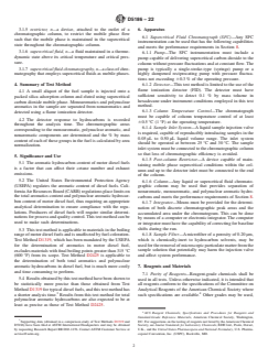 ASTM D5186-22 ASTM D5186-22 - Standard Test Method for Determination of the Aromatic Content and Polynuclear Aromatic Content of Diesel Fuels By Supercritical Fluid Chromatography - Page 2 preview