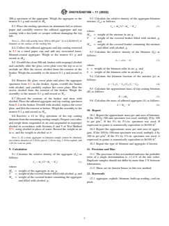ASTM D4074/D4074M-11(2022) ASTM D4074/D4074M-11(2022) - Standard Test Method for Bitumen and Aggregate Content of Bitumen-Aggregate Mixtures From Roofing Samples - Page 2 preview