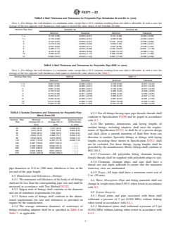 ASTM F3371-22 ASTM F3371-22 - Standard Specification for Polyolefin Pipe and Fittings for Drainage, Waste, and Vent Applications - Page 3 preview
