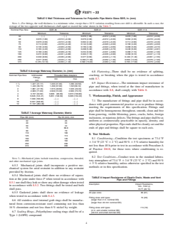 ASTM F3371-22 ASTM F3371-22 - Standard Specification for Polyolefin Pipe and Fittings for Drainage, Waste, and Vent Applications - Page 4 preview