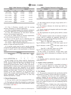 ASTM D3308-12(2022) ASTM D3308-12(2022) - Standard Specification for PTFE Resin Skived Tape - Page 2 preview