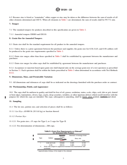 ASTM B129-22 REDLINE ASTM B129-22 - Standard Specification for Cartridge Brass Cartridge Case Cups - Page 3 preview