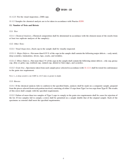 ASTM B129-22 REDLINE ASTM B129-22 - Standard Specification for Cartridge Brass Cartridge Case Cups - Page 4 preview