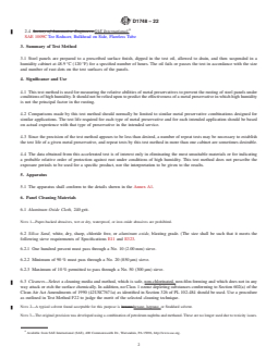ASTM D1748-22 REDLINE ASTM D1748-22 - Standard Test Method for Rust Protection by Metal Preservatives in the Humidity Cabinet - Page 2 preview