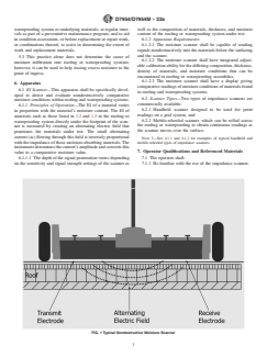 ASTM D7954/D7954M-22a - Standard Practice for Moisture Surveying of Roofing and Waterproofing Systems Using  Nondestructive Electrical Impedance Scanners
