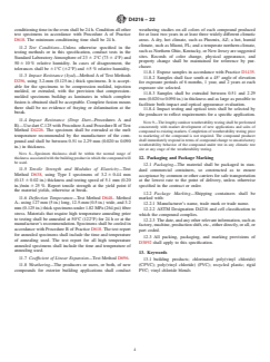 ASTM D4216-22 ASTM D4216-22 - Standard Specification for Rigid Poly(Vinyl Chloride) (PVC) and Related PVC and Chlorinated Poly(Vinyl Chloride) (CPVC) Building Products Compounds - Page 4 preview