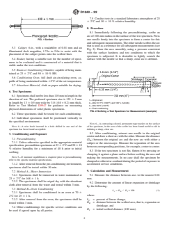ASTM D1042-22 ASTM D1042-22 - Standard Test Method for Linear Dimensional Changes of Plastics Caused by Exposure to Heat and Moisture - Page 2 preview