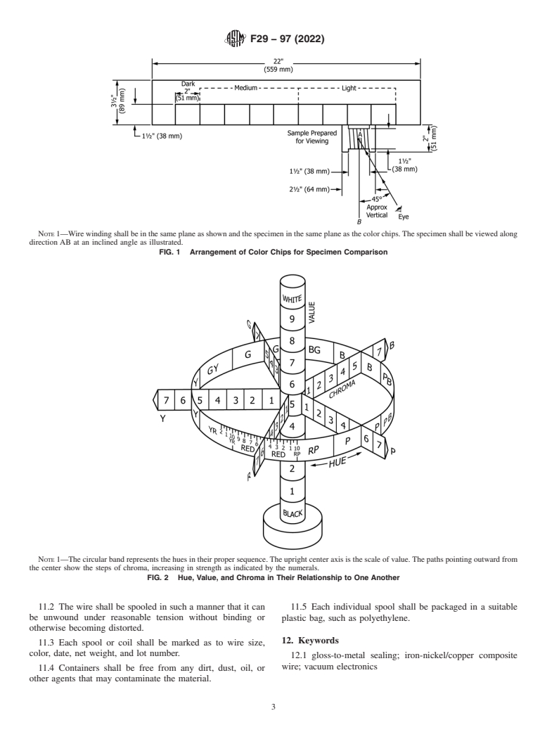 ASTM F29-97(2022) - Standard Specification for  Dumet Wire for Glass-to-Metal Seal Applications