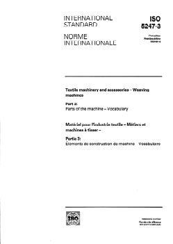 ISO 5247-3:1993 ISO 5247-3:1993 - Page 1 preview