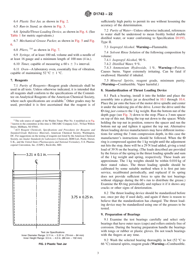 ASTM D1743-22 - Standard Test Method for  Determining Corrosion Preventive Properties of Lubricating   Greases