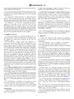 ASTM D4491/D4491M-22 ASTM D4491/D4491M-22 - Standard Test Methods for Water Permeability of Geotextiles by Permittivity - Page 2 preview