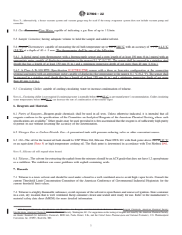 ASTM D7906-22 REDLINE ASTM D7906-22 - Standard Practice for Recovery of Asphalt Binder from Solution Using Toluene and the Rotary Evaporator - Page 3 preview