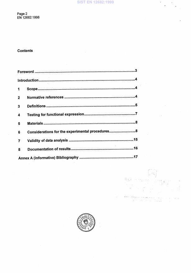 EN 12682:1998 EN 12682:1999 - Page 4 preview