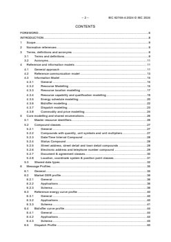 IEC 62746-4:2024 - Systems interface between customer energy management system and the power management system - Part 4: Demand Side Resource Interface
Released:20. 12. 2024
Isbn:9782832700990 - Page 4 preview