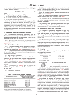 ASTM B467-14(2022) ASTM B467-14(2022) - Standard Specification for Welded Copper-Nickel Pipe - Page 4 preview