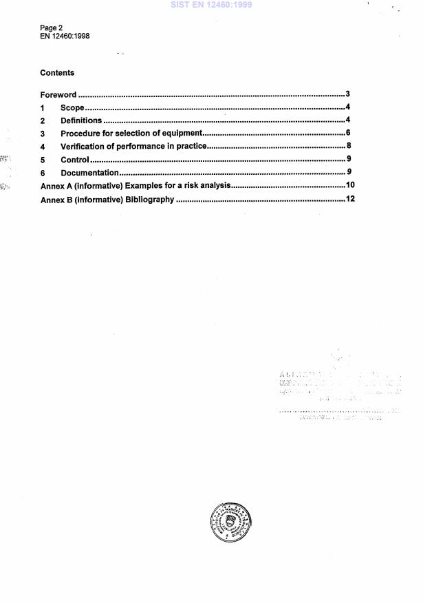 EN 12460:1998 EN 12460:1999 - Page 4 preview