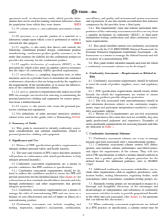 ASTM F3050-22a ASTM F3050-22a - Standard Guide for Conformity Assessment of Personal Protective Clothing and Equipment - Page 3 preview