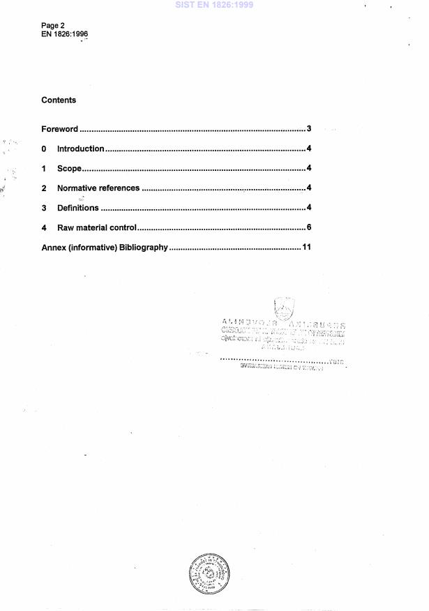EN 1826:1996 EN 1826:1999 - Page 4 preview