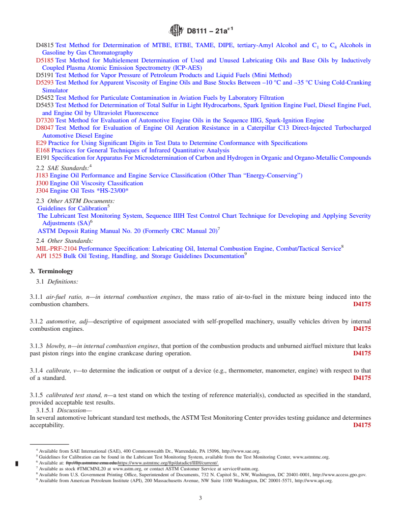 ASTM D8111-21ae1 - Standard Test Method for Evaluation of Automotive ...