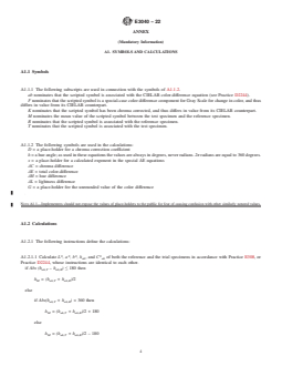ASTM E3040-22 REDLINE ASTM E3040-22 - Standard Practice for Evaluation of Instrumental Color Difference with a Gray Scale - Page 4 preview