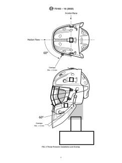 ASTM F3165-16(2022) ASTM F3165-16(2022) - Standard Specification for Throat Protective Equipment for Hockey Goaltenders - Page 4 preview
