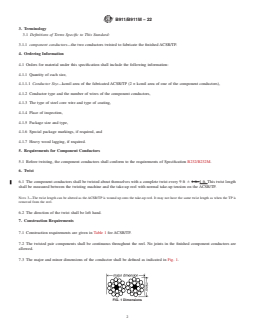 ASTM B911/B911M-22 REDLINE ASTM B911/B911M-22 - Standard Specification for ACSR Twisted Pair Conductor (ACSR/TP) - Page 2 preview