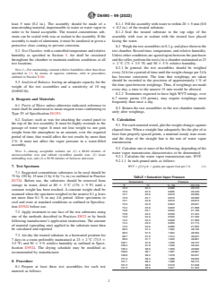 ASTM D6490-99(2022) ASTM D6490-99(2022) - Standard Test Method for Water Vapor Transmission of NonFilm Forming Treatments Used on Cementitious Panels - Page 2 preview