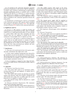 ASTM E1002-11(2022) ASTM E1002-11(2022) - Standard Practice for Leaks Using Ultrasonics - Page 2 preview