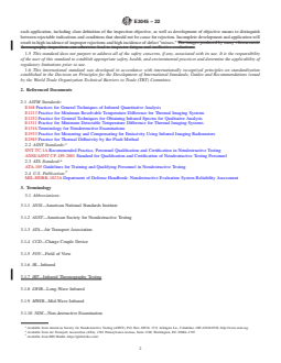 ASTM E3045-22 REDLINE ASTM E3045-22 - Standard Practice for Crack Detection Using Vibroacoustic Thermography - Page 2 preview