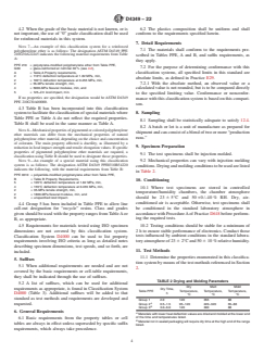 ASTM D4349-22 ASTM D4349-22 - Classification System and Basis for Specification for Polyphenylene Ether (PPE) Materials - Page 4 preview