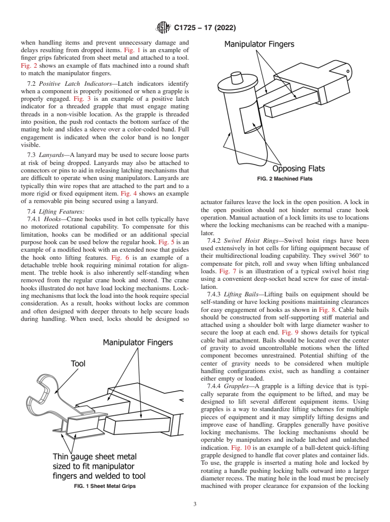 ASTM C1725-17(2022) - Standard Guide for  Hot Cell Specialized Support Equipment and Tools