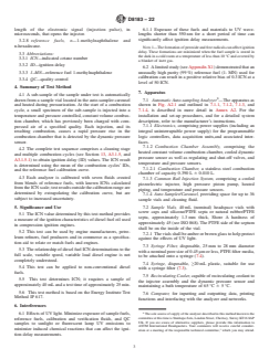 ASTM D8183-22 - Standard Test Method for  Determination of Indicated Cetane Number (ICN) of Diesel Fuel  Oils using a Constant Volume Combustion Chamber—Reference Fuels  Calibration Method
