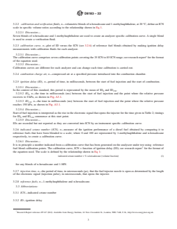REDLINE ASTM D8183-22 - Standard Test Method for  Determination of Indicated Cetane Number (ICN) of Diesel Fuel  Oils using a Constant Volume Combustion Chamber—Reference Fuels  Calibration Method