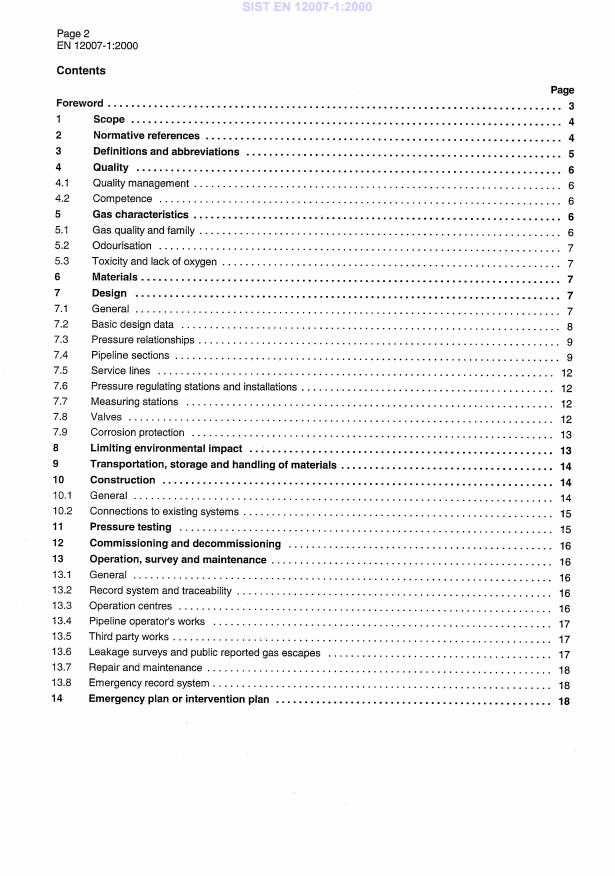 EN 12007-1:2000 EN 12007-1:2000 - Page 4 preview