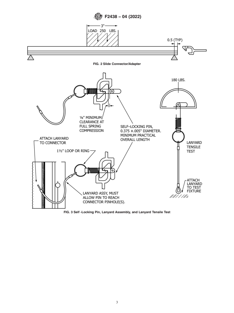 ASTM F2438-04(2022) - Standard Specification for  Oil Spill Response Boom Connection: Slide Connector