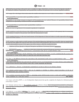 REDLINE ASTM F2554-22 - Standard Practice for  Measurement of Positional Accuracy of Computer-Assisted Surgical  Systems