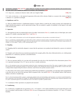 ASTM D542-22 REDLINE ASTM D542-22 - Standard Test Method for Index of Refraction of Transparent Organic Plastics - Page 2 preview