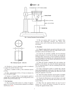 ASTM B417-22 ASTM B417-22 - Standard Test Method for Apparent Density of Non-Free-Flowing Metal Powders Using the Carney Funnel - Page 2 preview