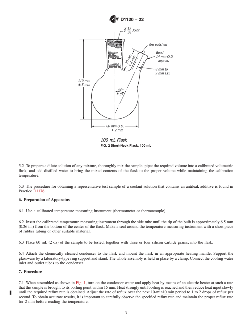 REDLINE ASTM D1120-22 - Standard Test Method for Boiling Point of Engine Coolants