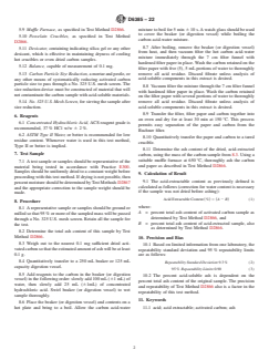 ASTM D6385-22 ASTM D6385-22 - Standard Test Method for Determining Acid-Extractable Content in Activated Carbon by Ashing - Page 2 preview