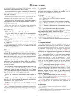 ASTM F1888-09(2022) ASTM F1888-09(2022) - Standard Test Method for Compression-Displacement of Baseballs and Softballs - Page 2 preview