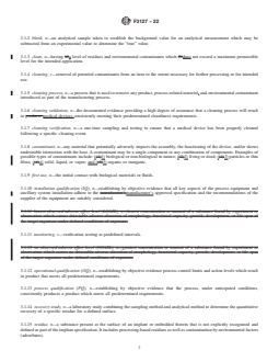 REDLINE ASTM F3127-22 - Standard Guide for Validating Cleaning Processes Used During the Manufacture of  Medical Devices