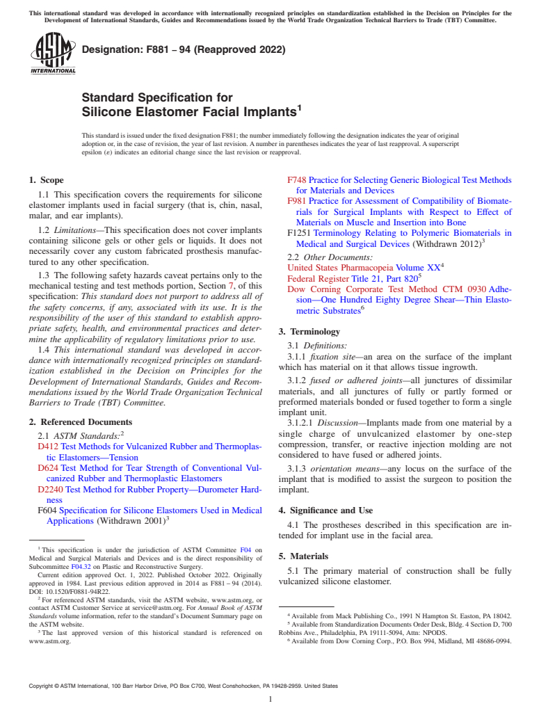 Silicone Gel, Elastomers, Materials & Equipment, Prosthetics