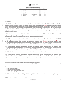 ASTM D3605-22 REDLINE ASTM D3605-22 - Standard Test Method for Trace Metals in Gas Turbine Fuels by Atomic Absorption and Flame Emission Spectroscopy - Page 4 preview